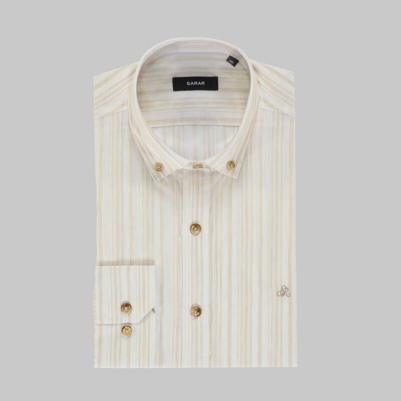 ELETA SLIMEO YEŞİL GÖMLEK