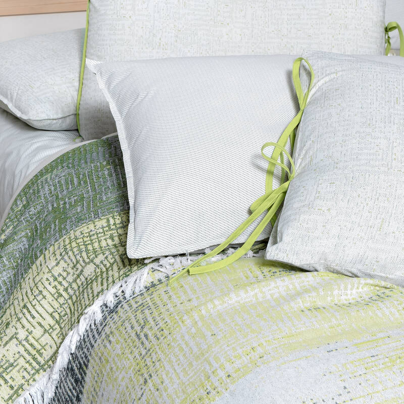 MORLA TEK KİŞİLİK YEŞİL PİKE TAKIMI