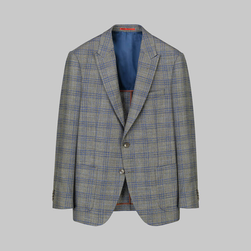 AMARA KARELİ GRİ CEKET