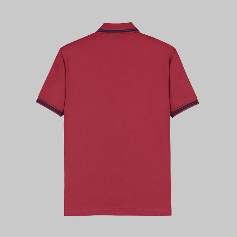 SARAR POLO YAKA BORDO T-SHIRT