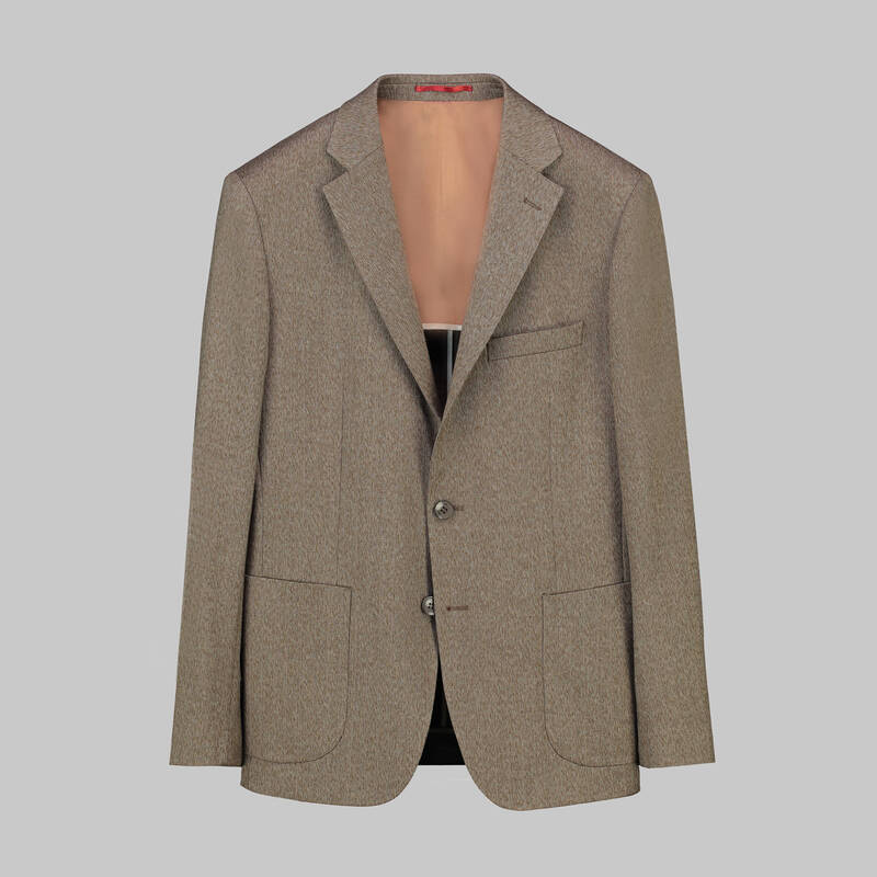 MATTEO ÇİZGİLİ İNDİGO MAVİ CEKET