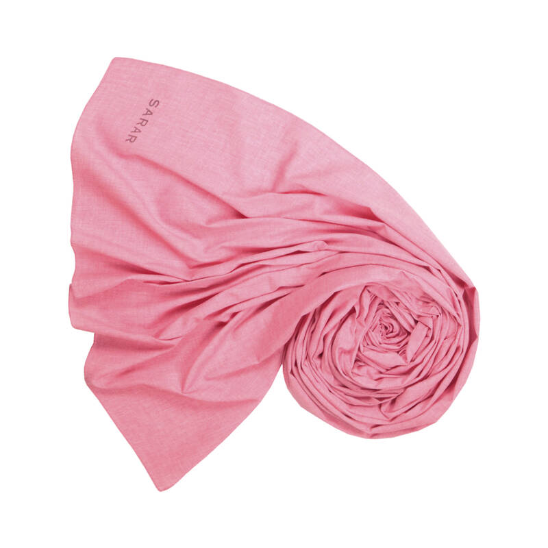 SİYAH PAMUK KETEN ŞAL