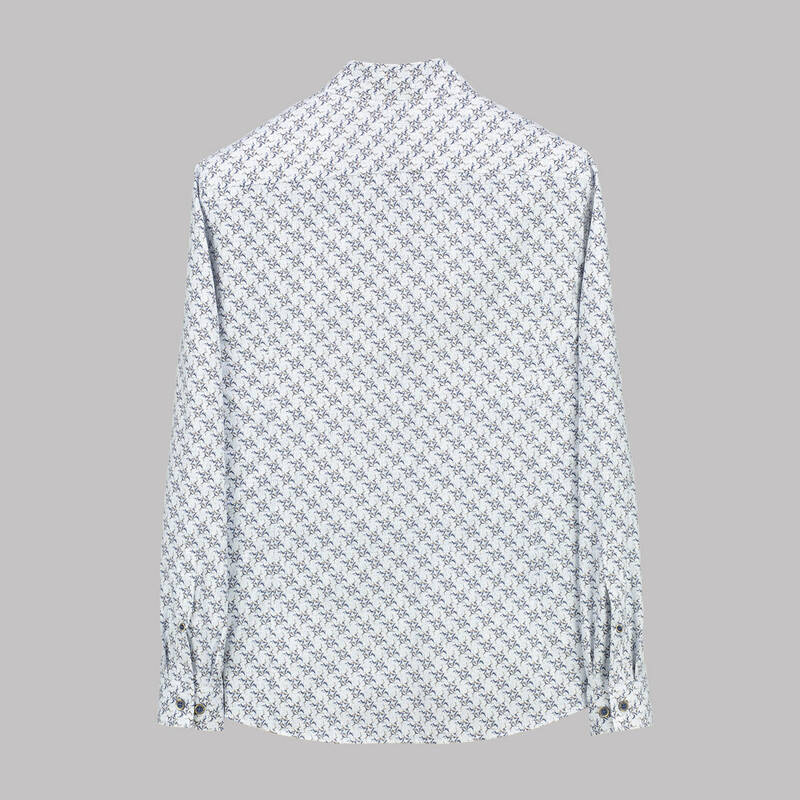 GOIAS DESENLİ BEJ GÖMLEK