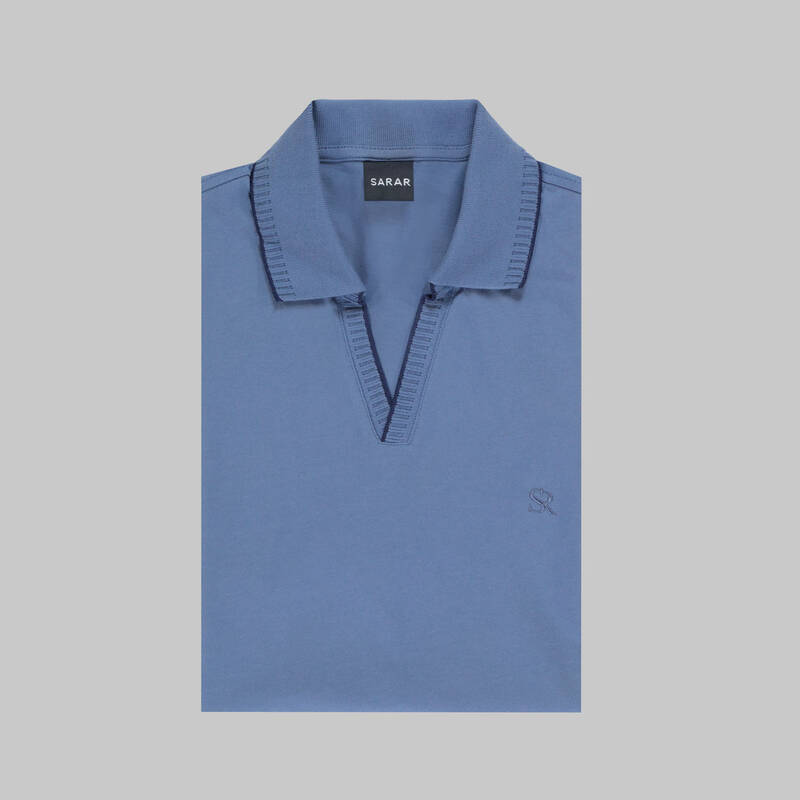 SARAR POLO YAKA YEŞİL T-SHIRT