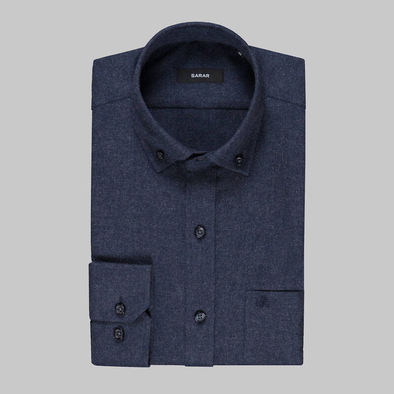 ELETA UZUN KOL BEJ KLASİK GÖMLEK