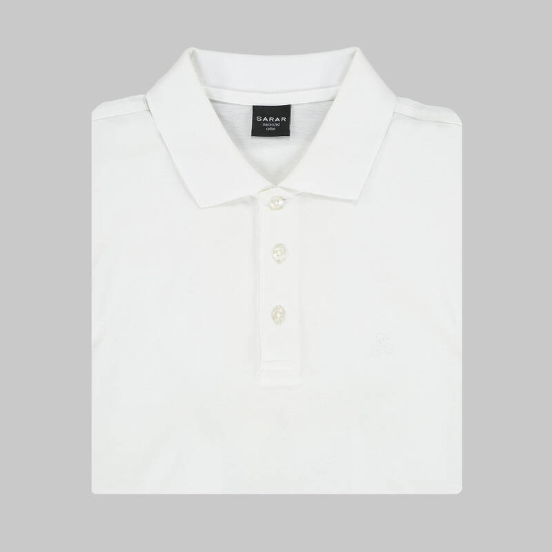 SARAR BASIC POLO YAKA BEYAZ T-SHIRT