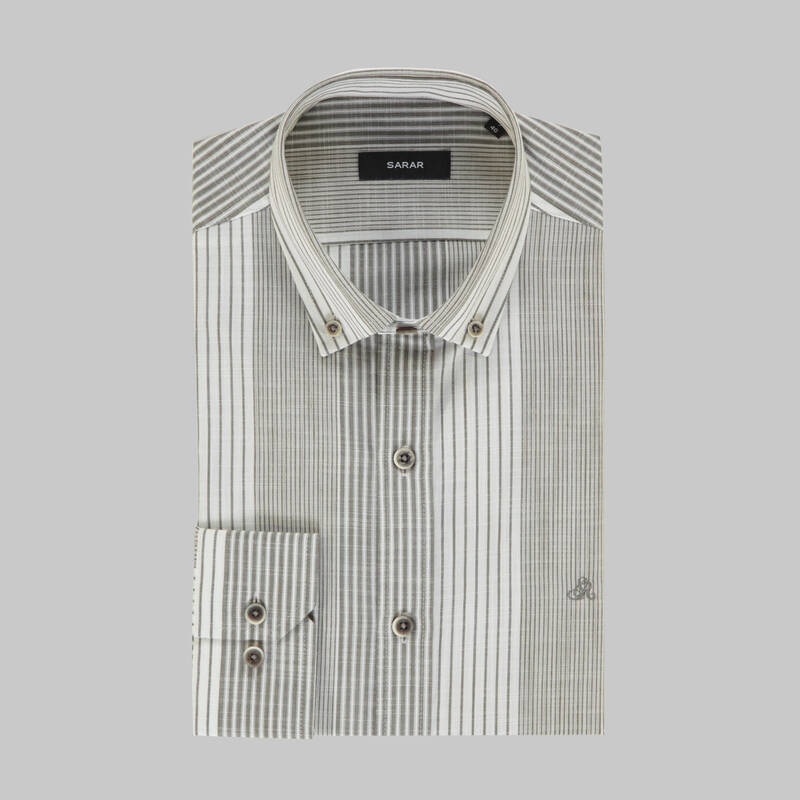 ELETA FDO SLIMEO KAHVERENGİ GÖMLEK