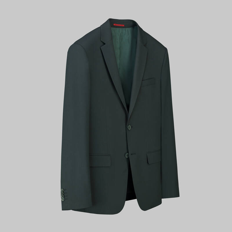 ZEUS SIDURI KOYU YEŞİL TAKIM ELBİSE