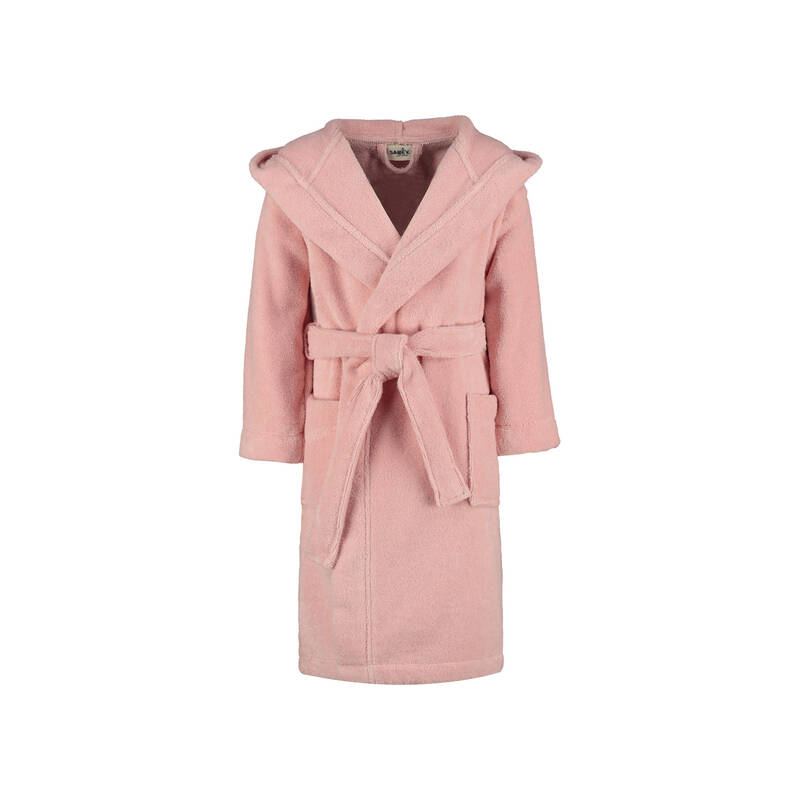 MICCO KAPUSONLU ÇOCUK BORNOZ SARI