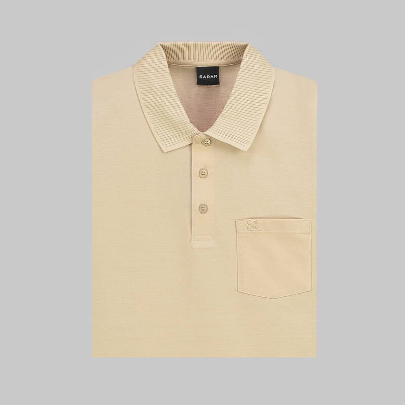 POLO YAKA CEPLİ SİYAH TİŞÖRT