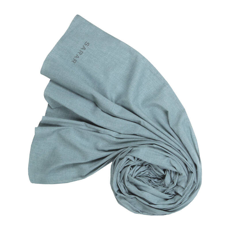 SİYAH PAMUK KETEN ŞAL