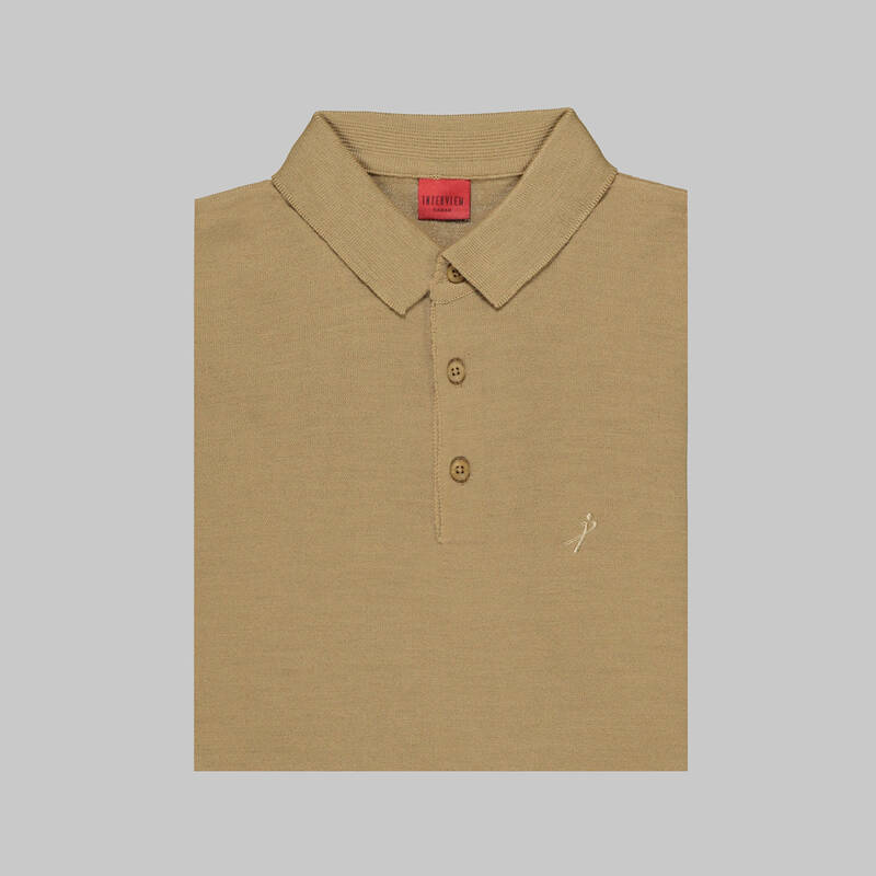 DÜĞMELİ POLO YAKA LACİVERT TRİKO KAZAK