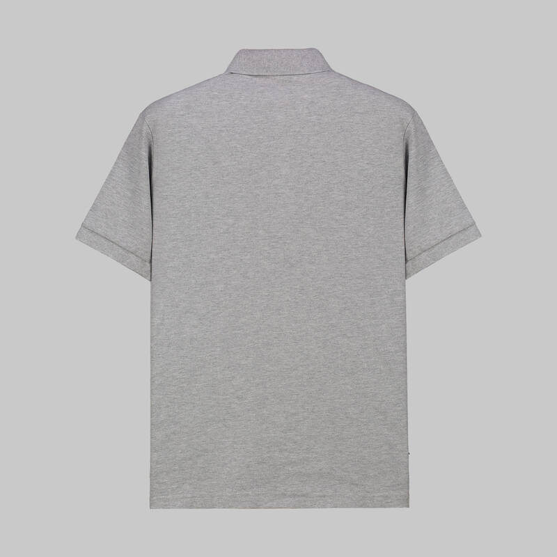 INTERVIEW POLO YAKA GRİ T-SHIRT