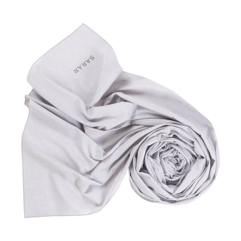 SİYAH PAMUK KETEN ŞAL