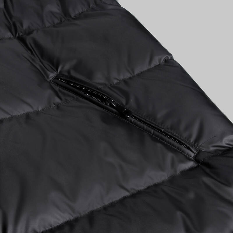 ÇIKMA KAPÜŞONLU DOLUM LACİVERT YELEK