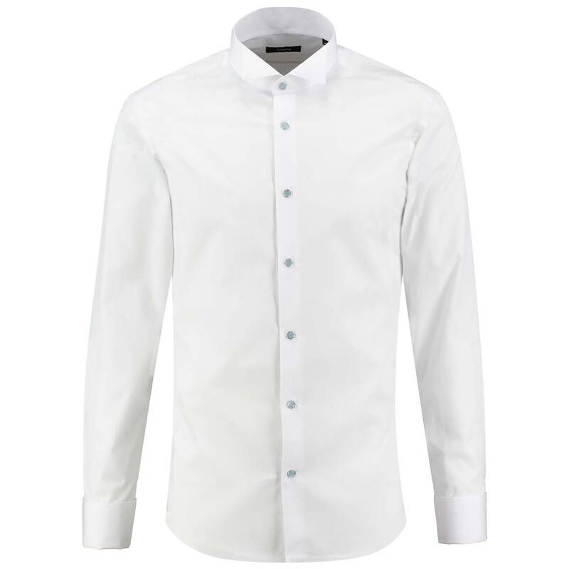 NOBILE BEYAZ SLIM SMOKIN GÖMLEK