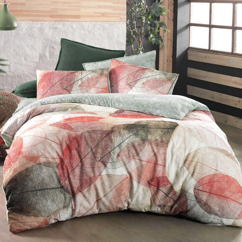 GAMORA FLANEL YEŞİL KİNG SIZE NEVRESİM TAKIMI