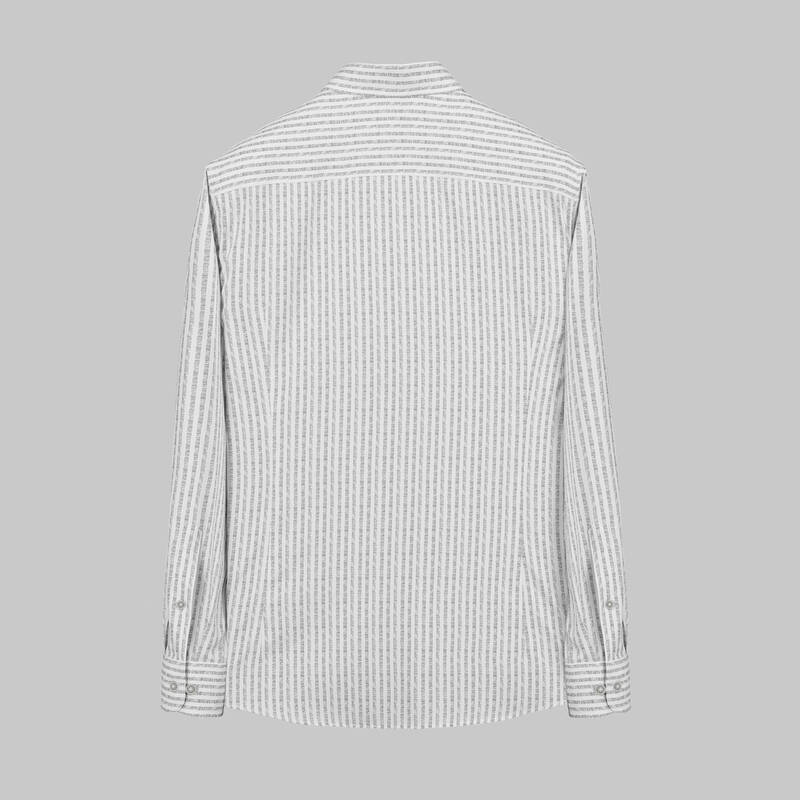 ARTOS ÇİZGİLİ MAVİ GÖMLEK