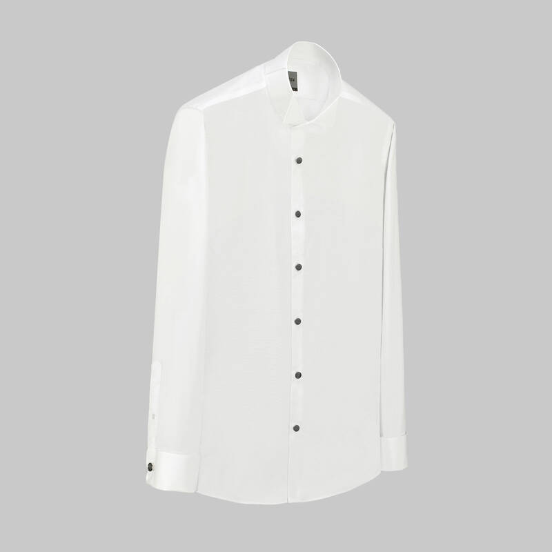 HLS GENİŞ MANŞET BEYAZ GÖMLEK