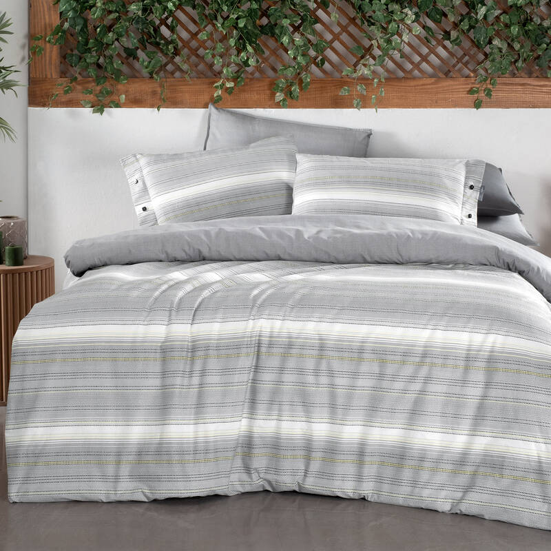 GRETA FANCY POPLIN ÇİFT KİŞİLİK NEVRESİM TAKIMI