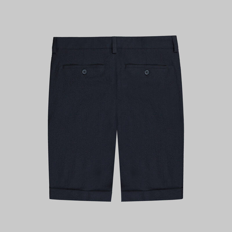 RUAN LACİVERT BERMUDA ŞORT