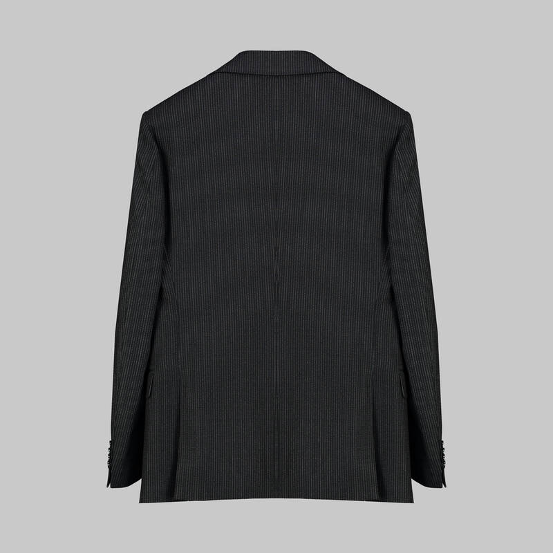 MERTENS RESTA ÇİZGİLİ KOYU LACİVERT TAKIM ELBİSE