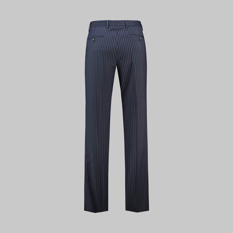 JAM LACİVERT ÇİZGİLİ TAKIM ELBİSE