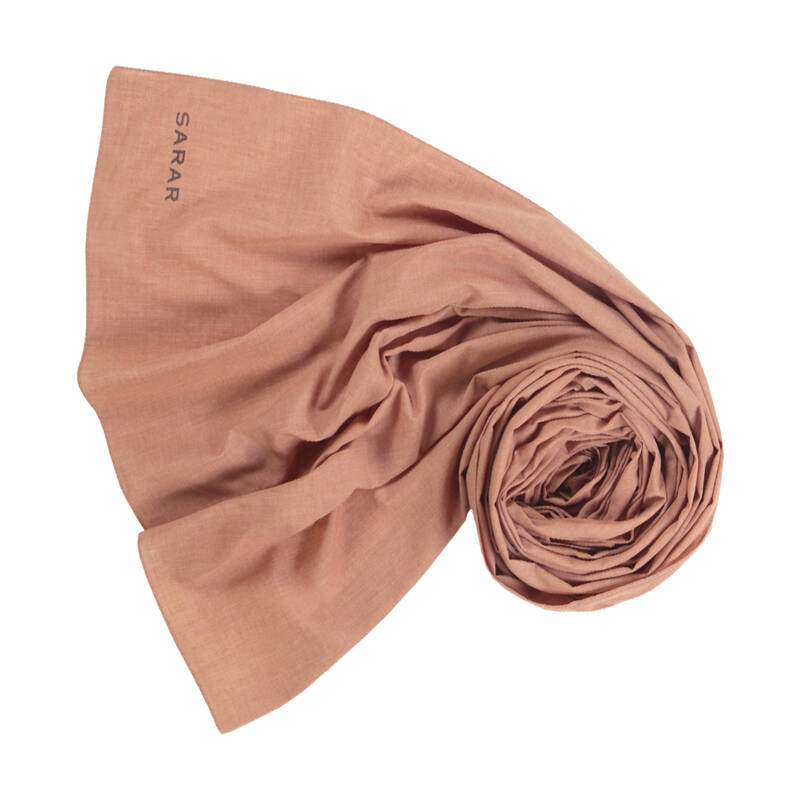 SİYAH PAMUK KETEN ŞAL