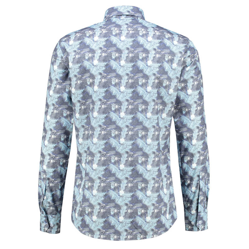 ELETA SLİM FİT MAVİ GÖMLEK