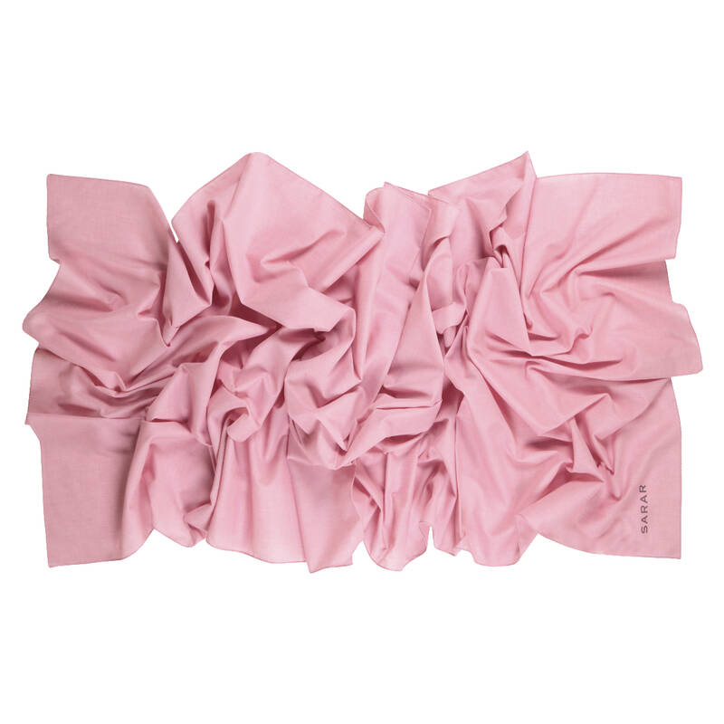 SİYAH PAMUK KETEN ŞAL