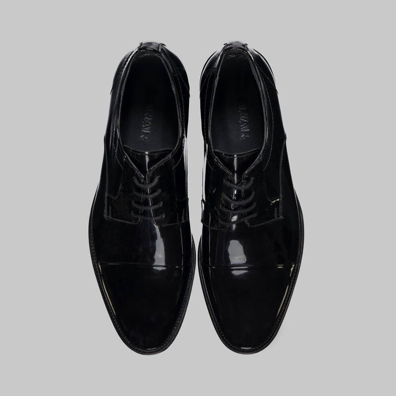 MİKROLİGHT KLASİK SİYAH AYAKKABI