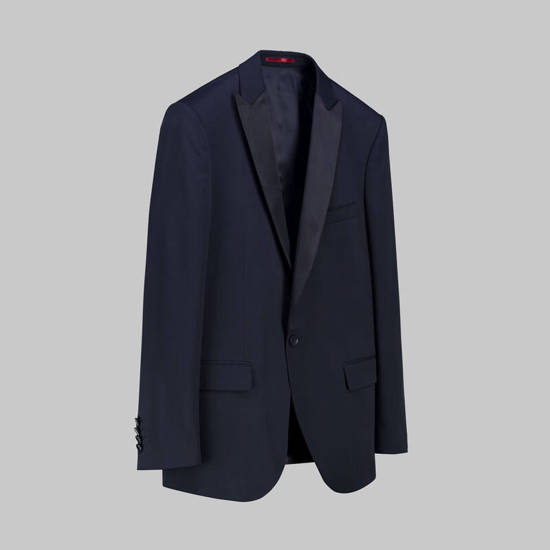 HAPPY NIGHT CARLO YELEK PAPYON TAKIM SİYAH SMOKİN