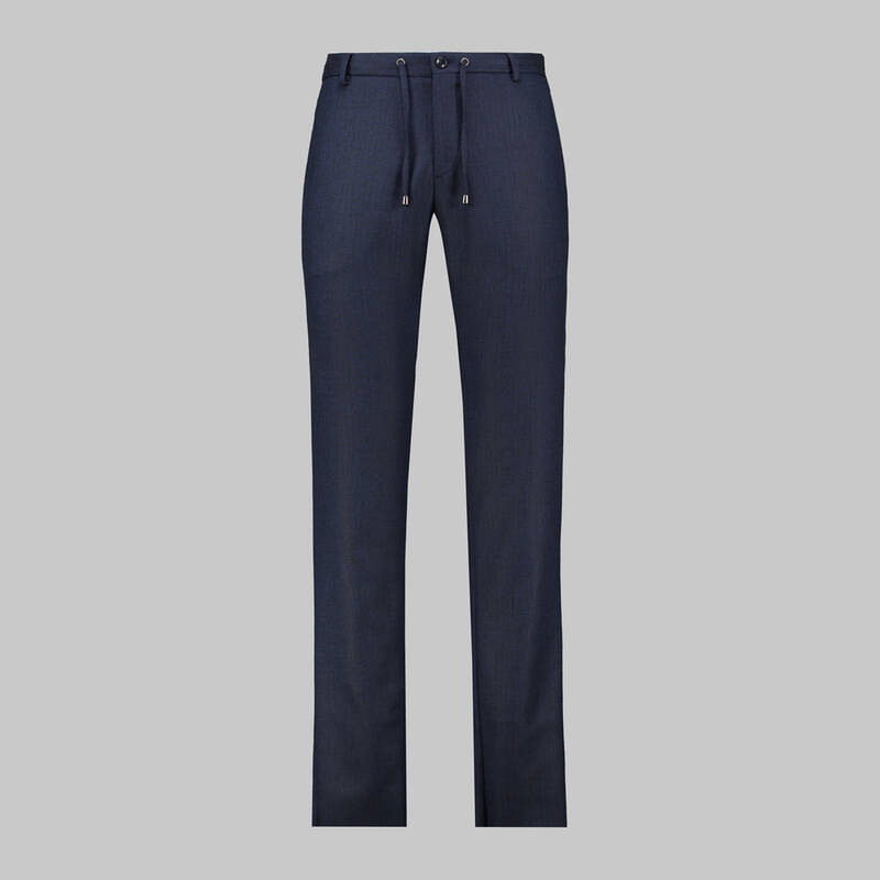 ELY LACİVERT BELİ BAĞCIKLI PANTOLON