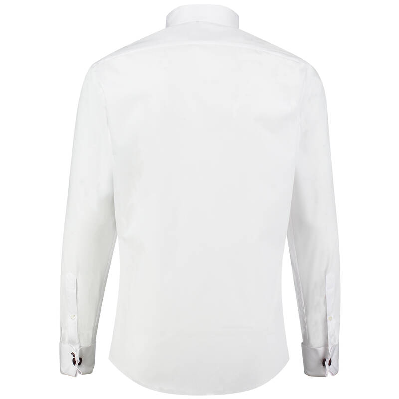 NOBILE BEYAZ SLIM SMOKİN GÖMLEK