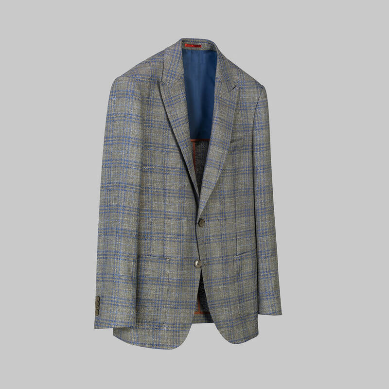 AMARA KARELİ GRİ CEKET