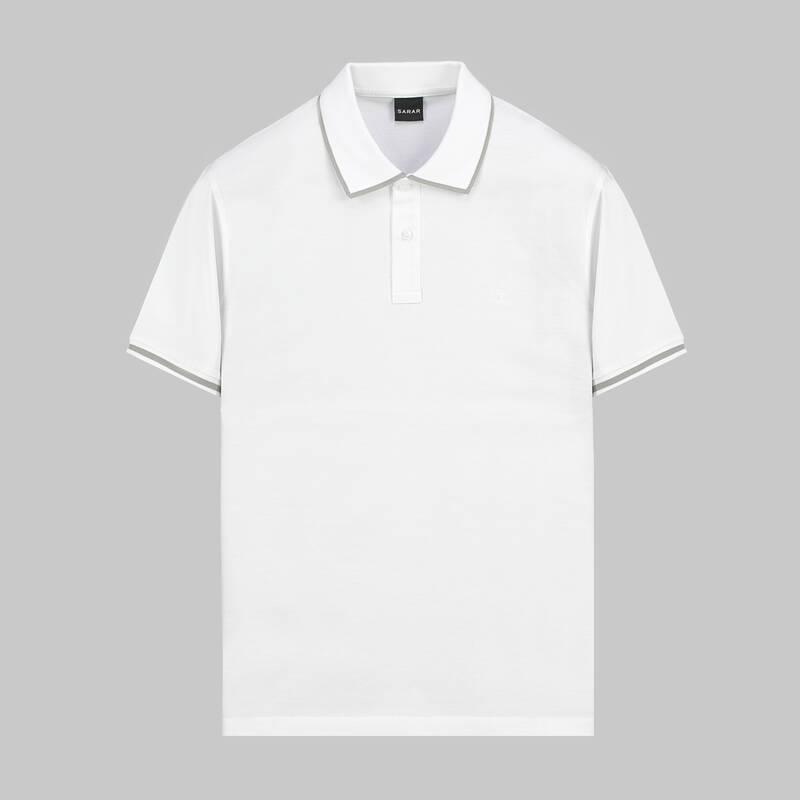 POLO YAKA PAMUKLU LACİVERT TİŞÖRT