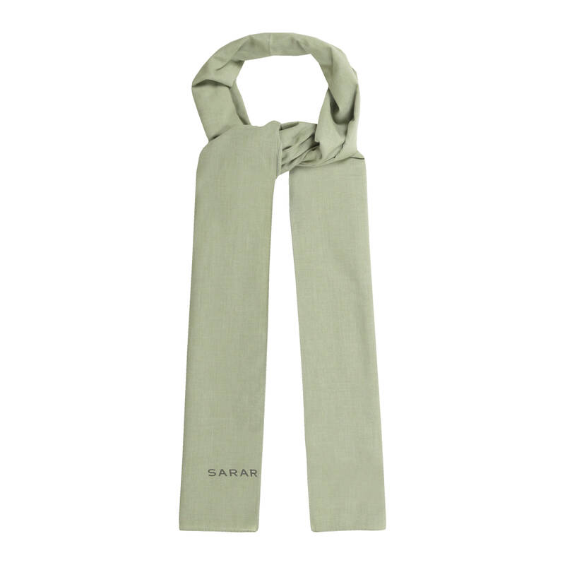 SİYAH PAMUK KETEN ŞAL