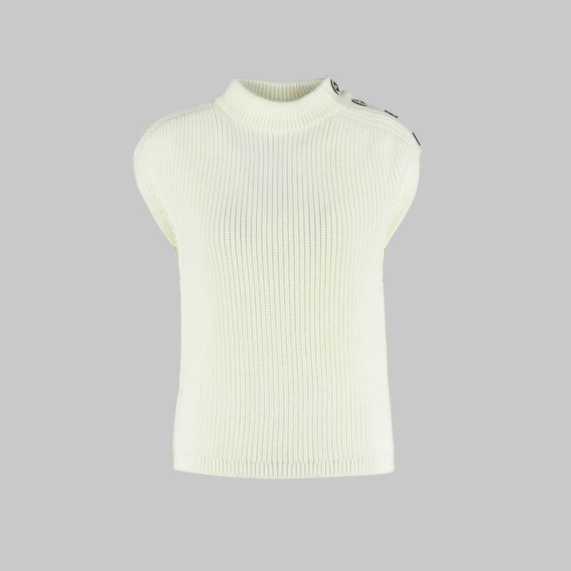 HELGA BEYAZ TRİKO SÜVETER