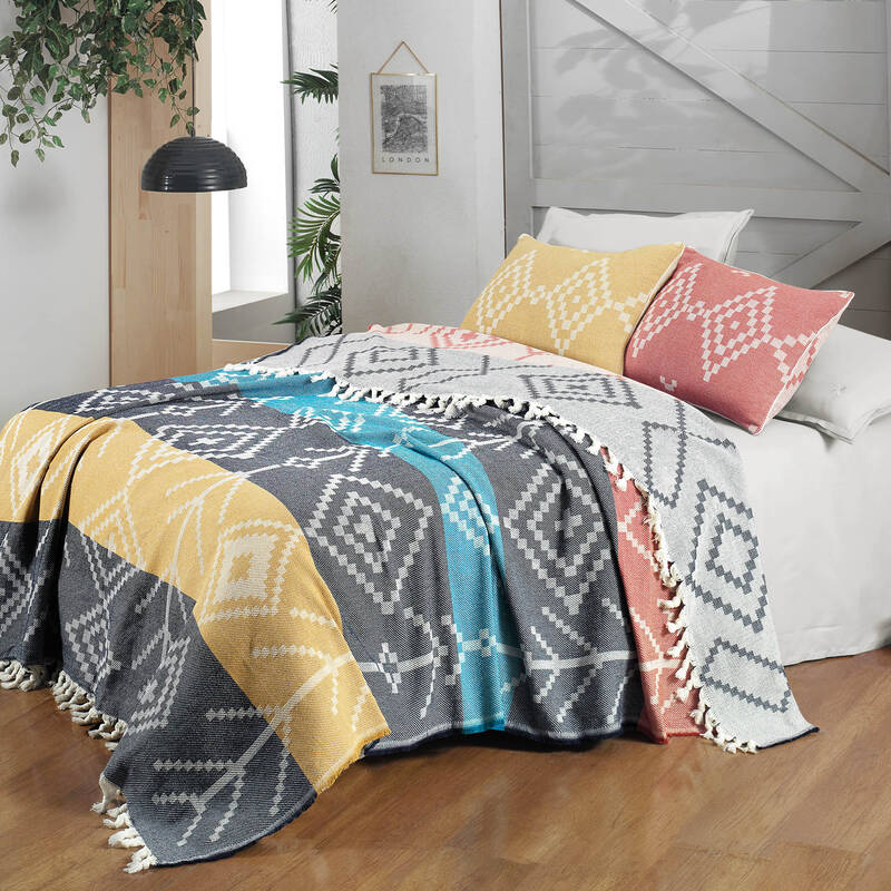 MOIRA ÇİFT KİŞİLİK YATAK ÖRTÜSÜ SETİ