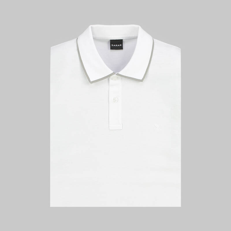 POLO YAKA PAMUKLU LACİVERT TİŞÖRT