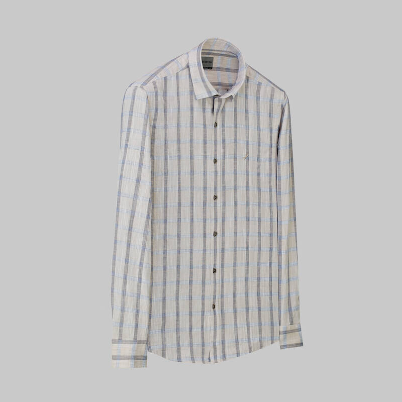 ARTOS KARE DESEN YEŞİL GÖMLEK