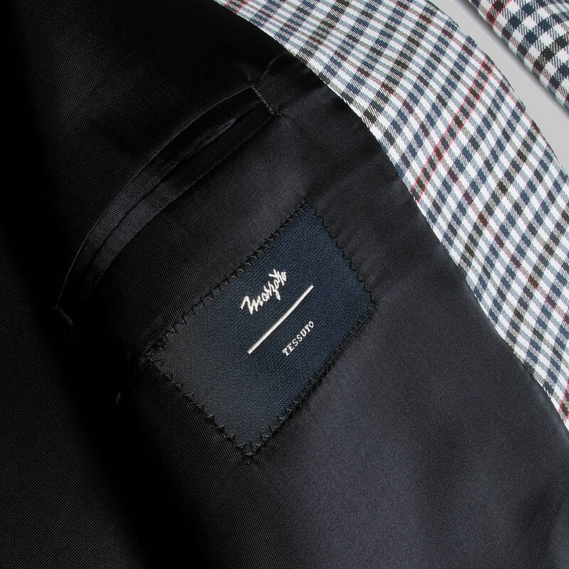 VARNA KARELİ AÇIK LACİVERT CEKET