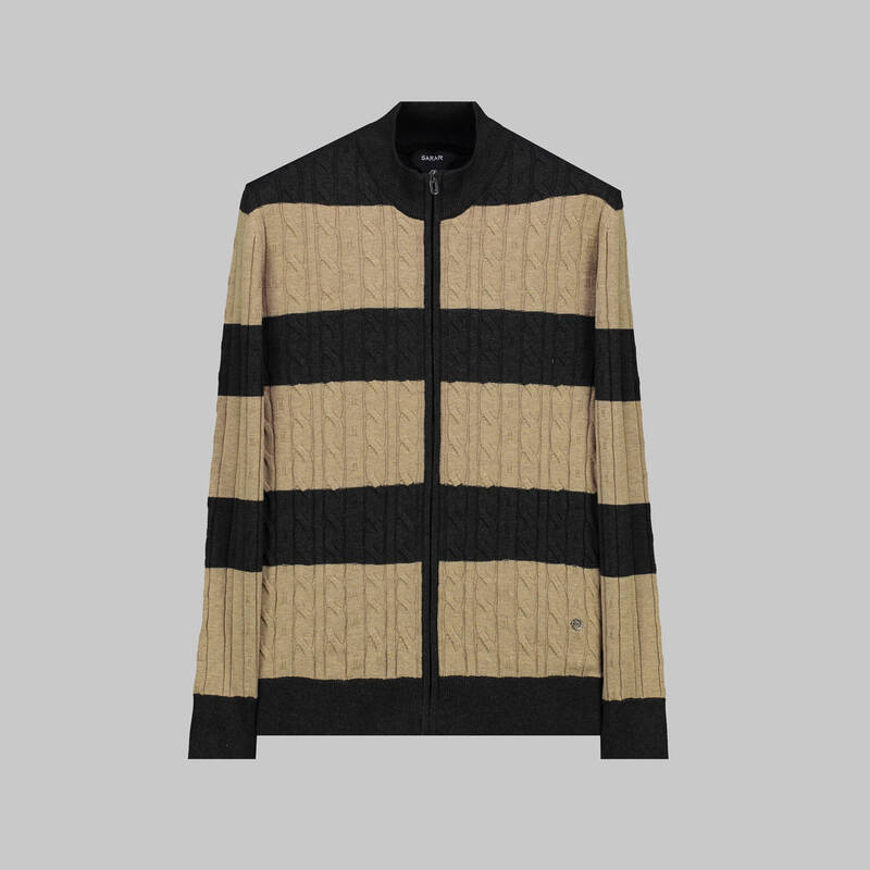 LACİVERT FERMUARLI YARIM BALIKÇI TRİKO