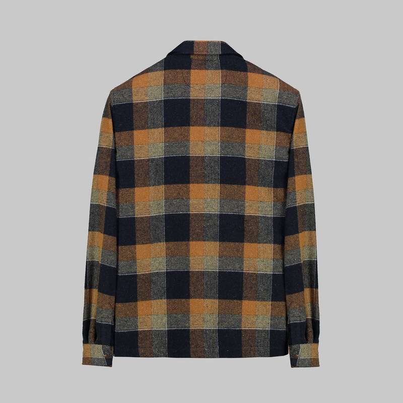 MORESCO KARELİ HARDAL GÖMLEK CEKET