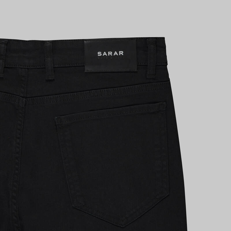 COSTELLE SİYAH KOTON PANTOLON