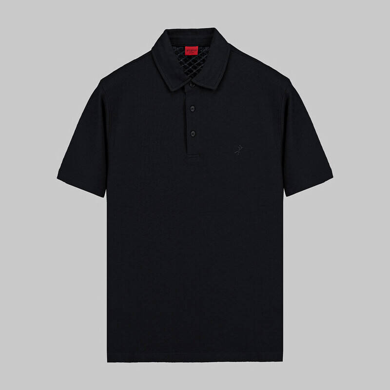 POLO YAKA PETEK DESENLİ YEŞİL TİŞÖRT