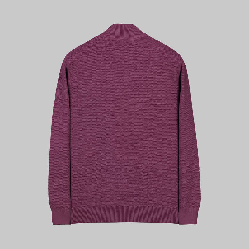 FERMUARLI TRİKO SİYAH HIRKA