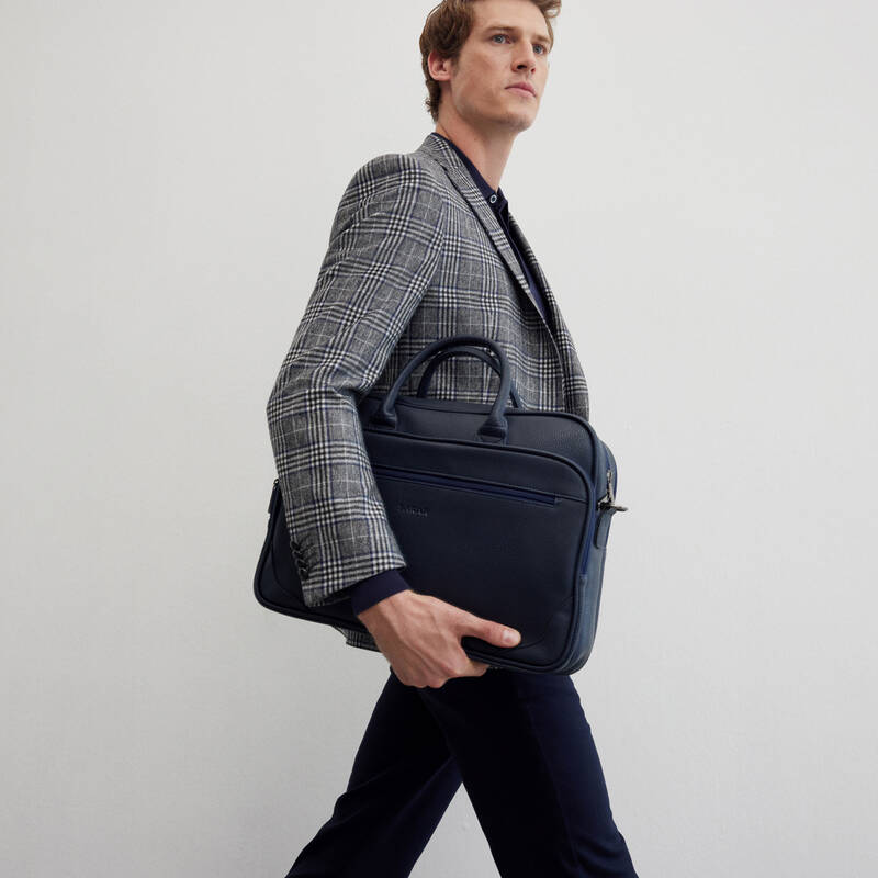 DÜĞMELİ POLO YAKA LACİVERT TRİKO