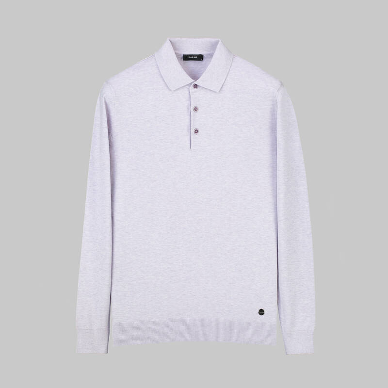 DÜĞMELİ POLO YAKA LACİVERT TRİKO