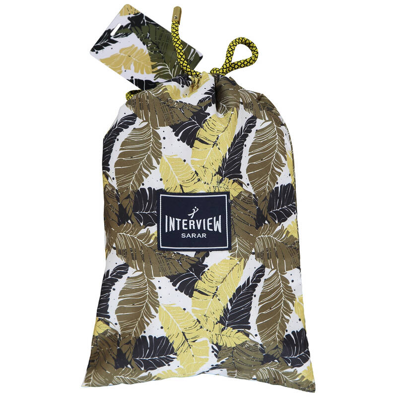 DESENLİ BEJ VILE DENİZ ŞORTU